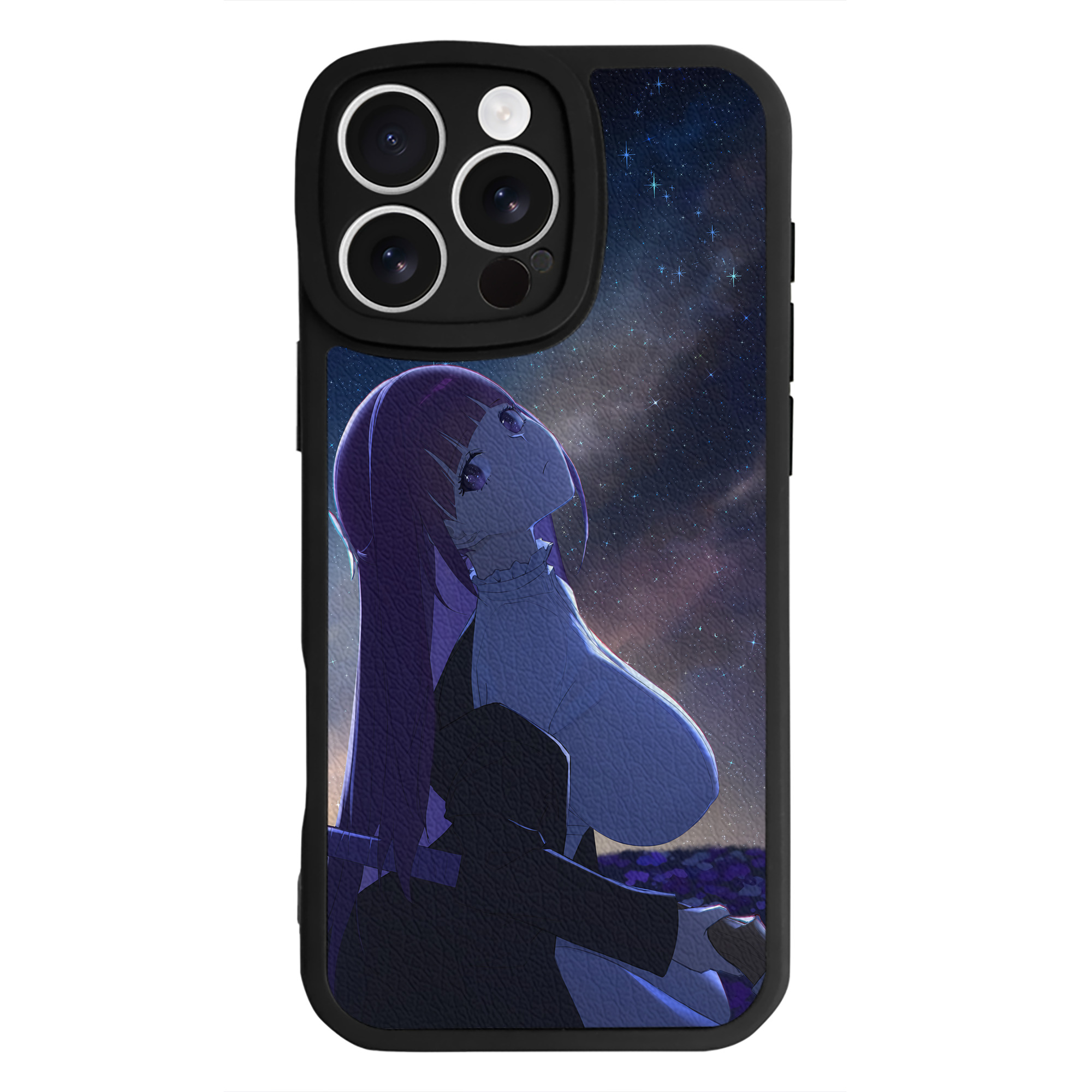 （画像用） 葬送のフリーレン Frieren 【iPhone 16シリーズ対応】シリコンスマホケース（レザー調） 材質：シリコン